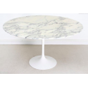 Marble table 90 cm round