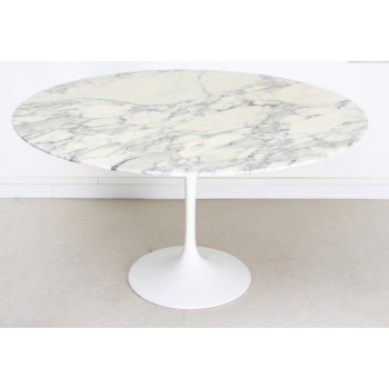 Marble table 127 cm round